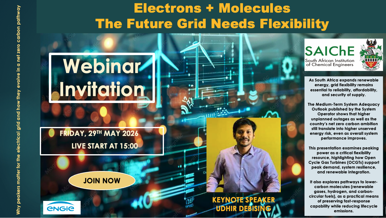 Webinar: Electrons + Molecules: The Future Grid Needs Flexibility