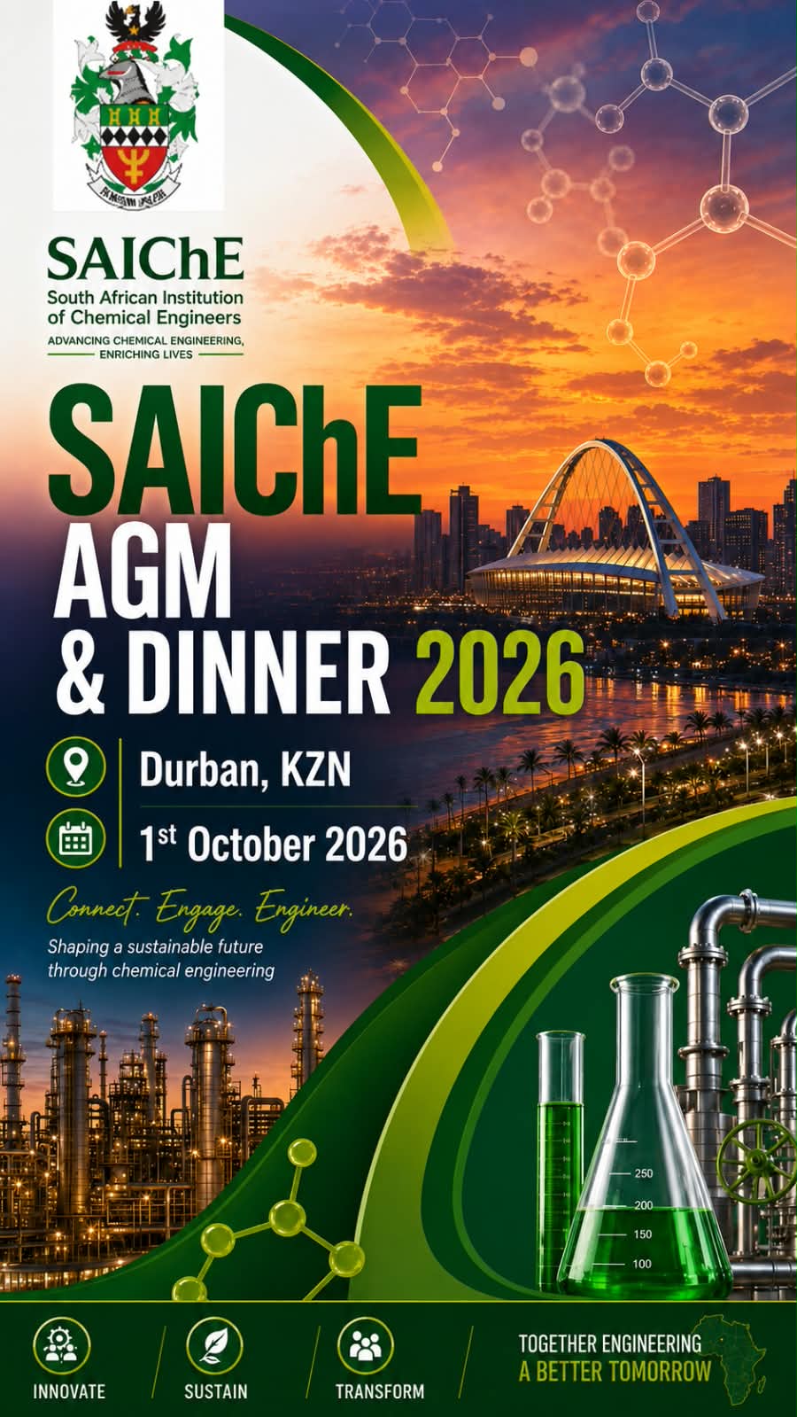 SAIChE KZN Branch AGM and DINNER
